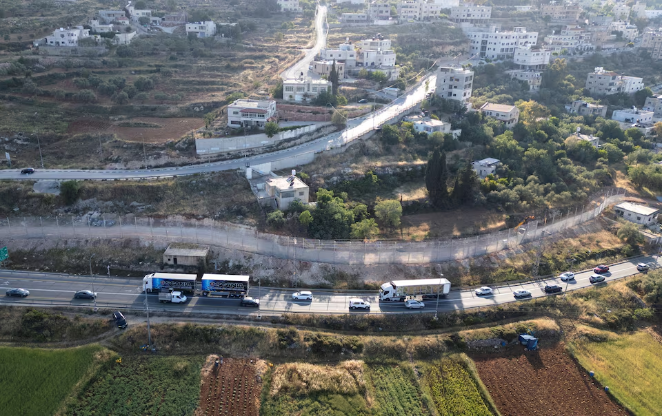 West Bank town becomes ‘big prison’ as Israel fences it in
